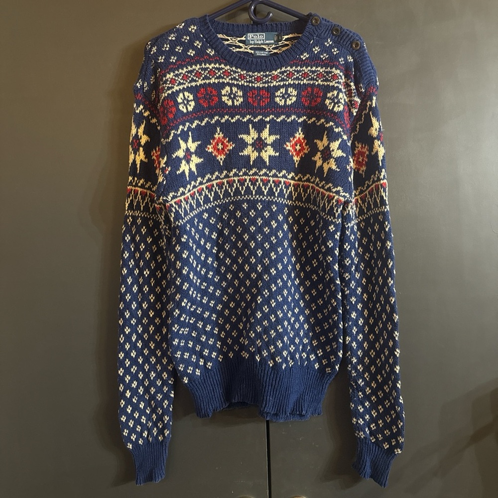 Vintage Polo Ralph Lauren Nordiac Sweater